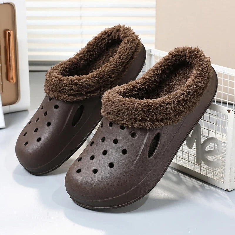 Alistair - Cozy Winter Plush Slippers for Men