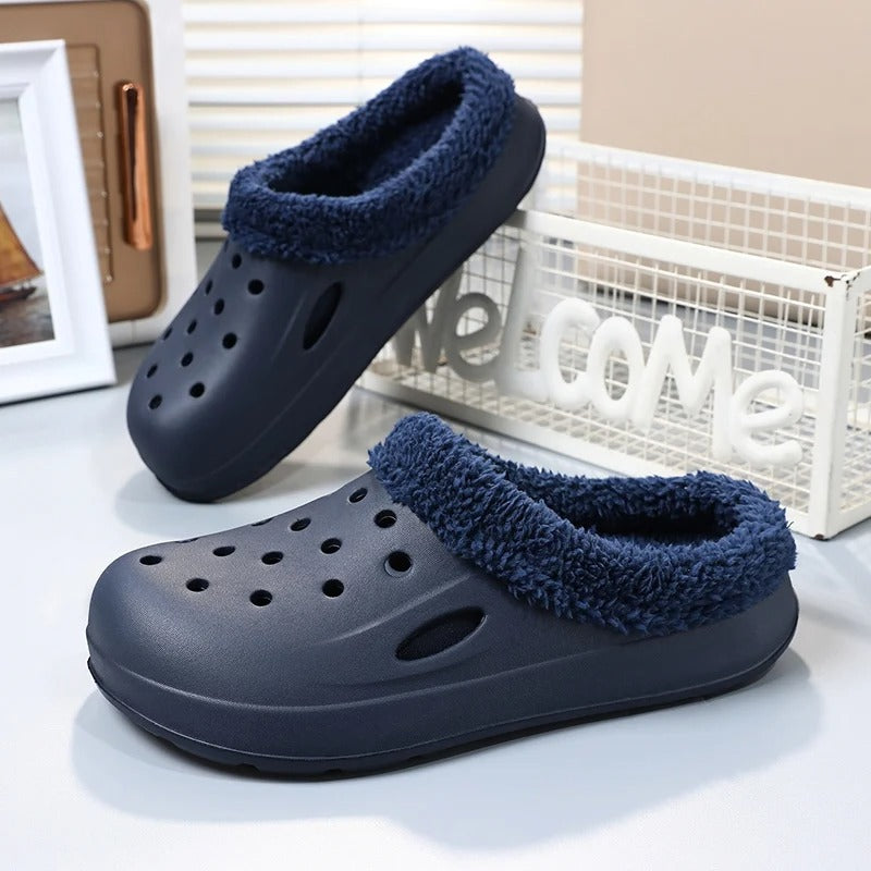 Alistair - Cozy Winter Plush Slippers for Men