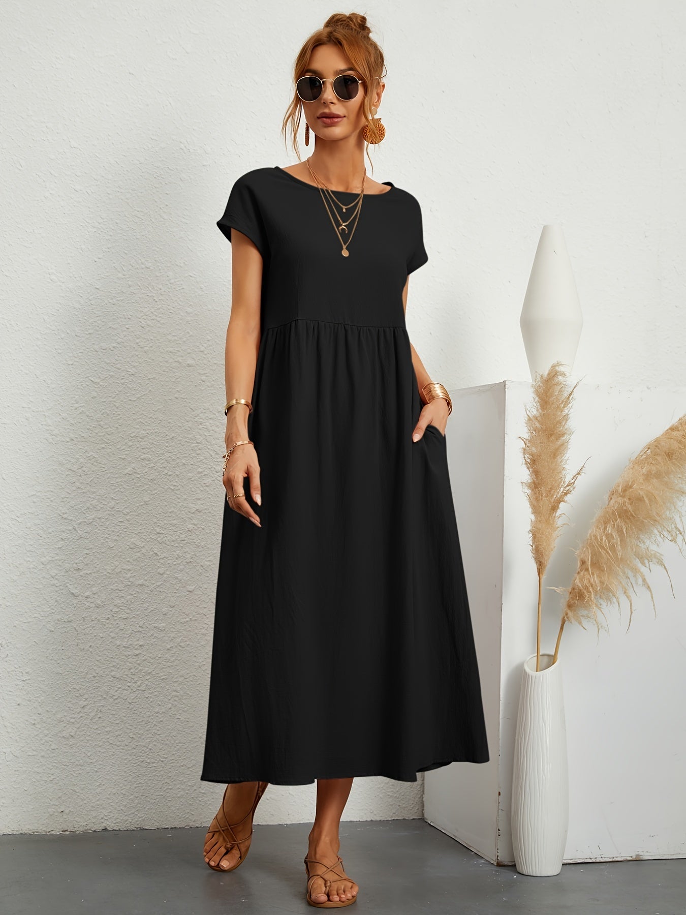 Mira – Casual Summer Dress with Loose Pockets