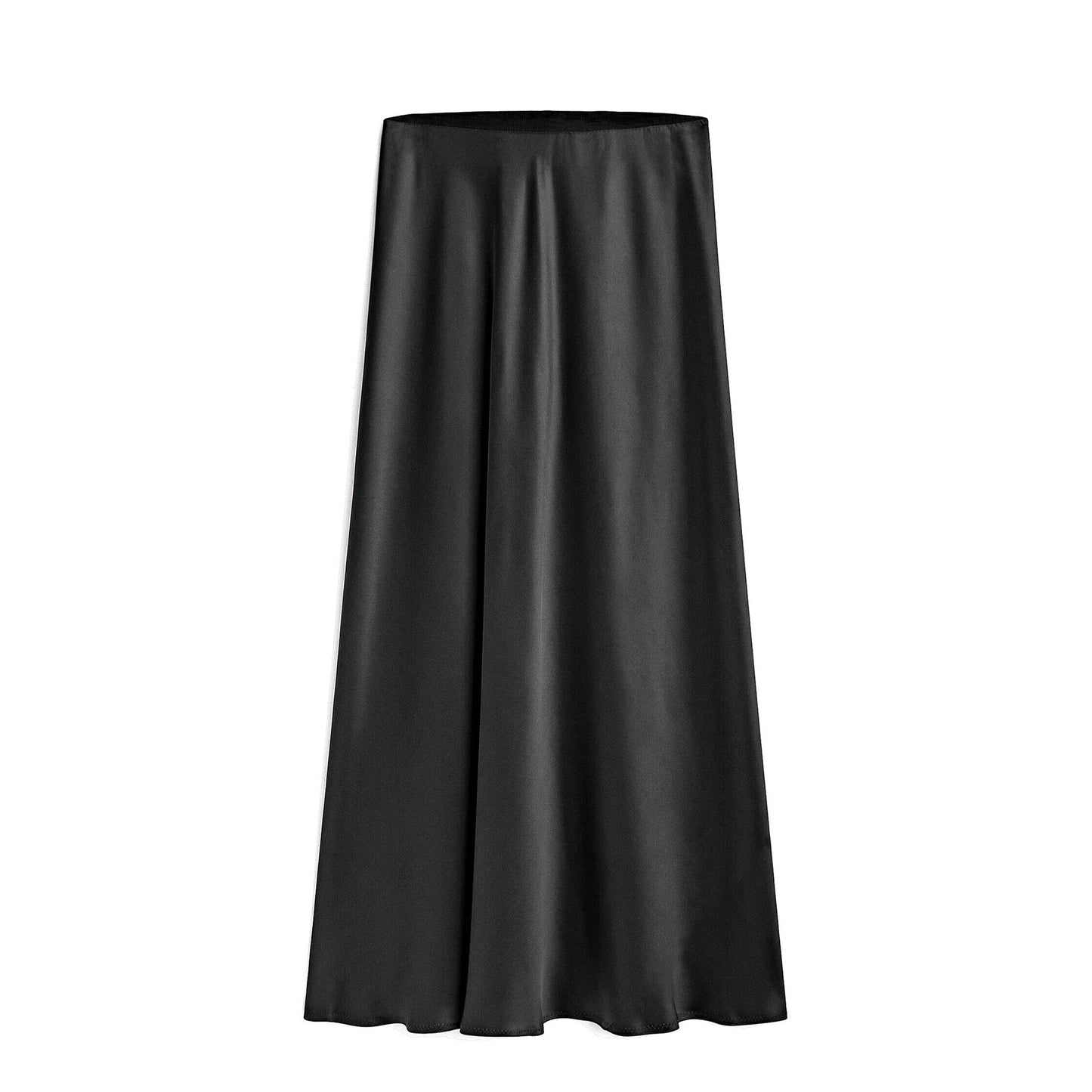 Rowena - Elegant Side Slit Maxi Skirt - Women's