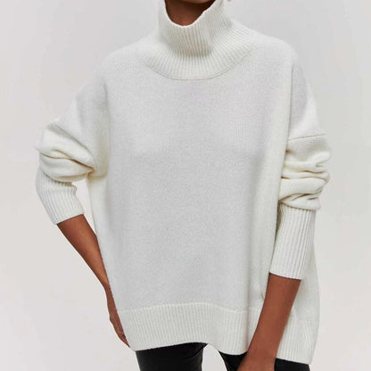 Marie – Women's Solid Color Pullover Sweater