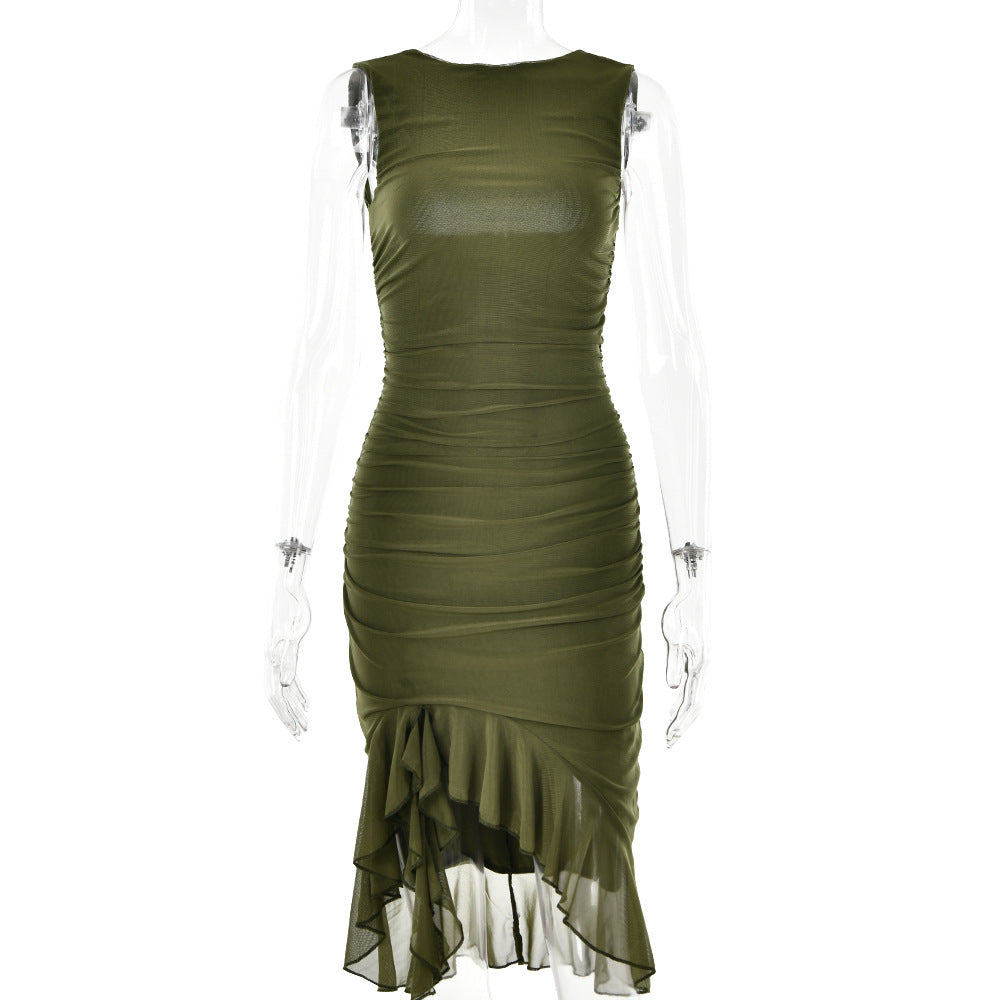 Mandy – Slim Sleeveless Party Dress