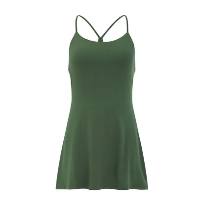 Felicity - Sporty Cotton Workout Dress for Women