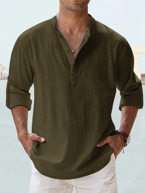 Benedict - Casual Linen Shirt