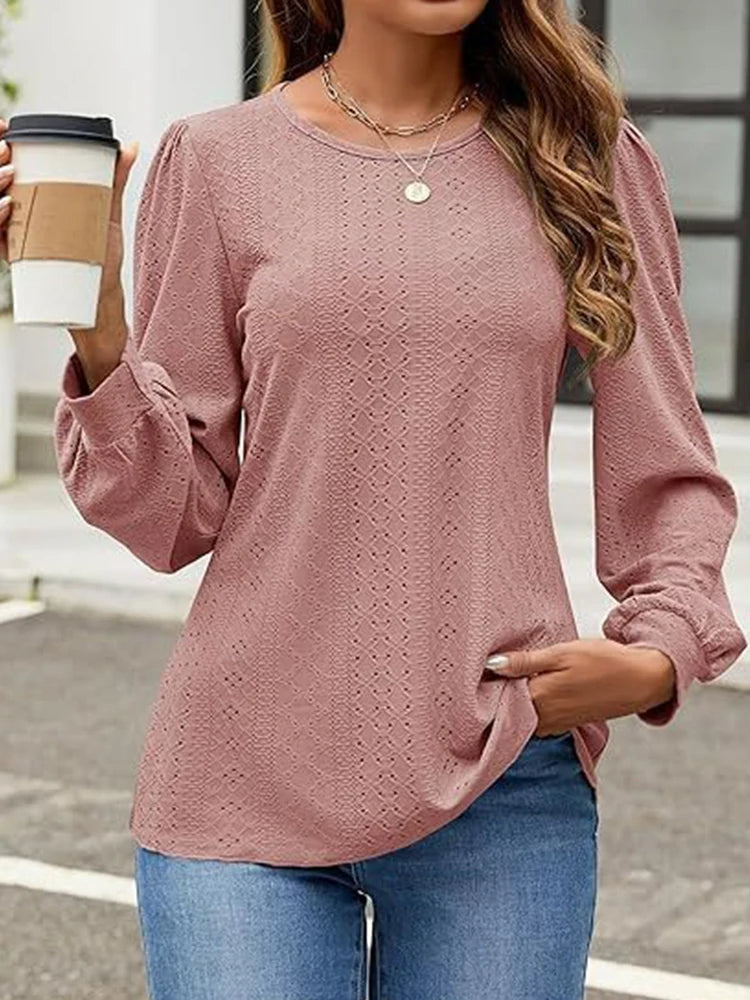 Verity - Elegant Loose-Fitting Pullover for Women