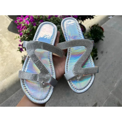 Vivienne - Elegant Rhinestone Sandals for Women