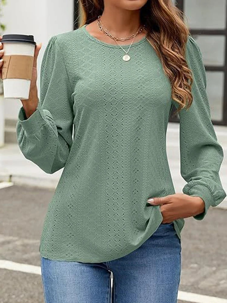 Verity - Elegant Loose-Fitting Pullover for Women