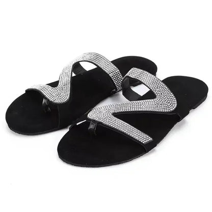 Vivienne - Elegant Rhinestone Sandals for Women