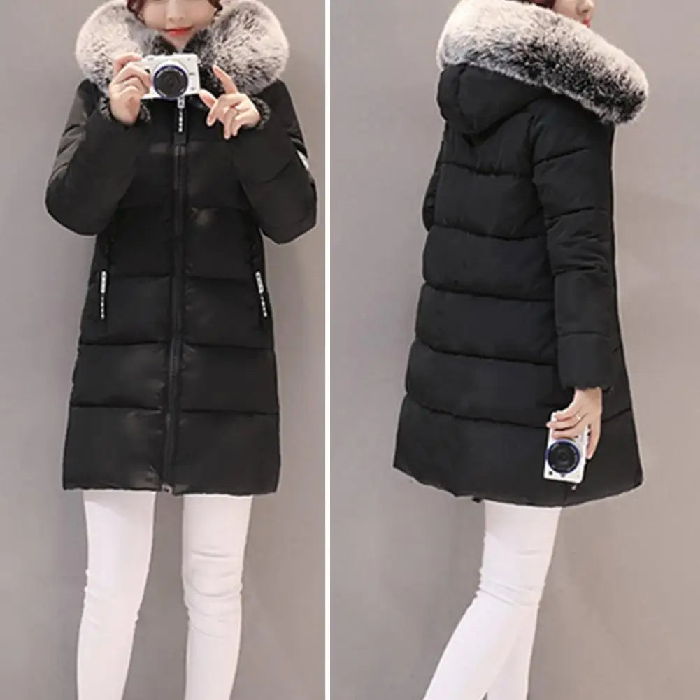 Avalon - Cozy Long Winter Coat for Women