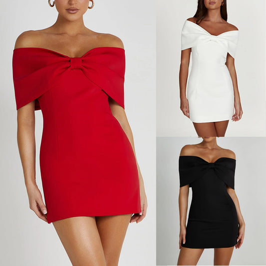 Abigail – Sexy Off-Shoulder Casual Dress