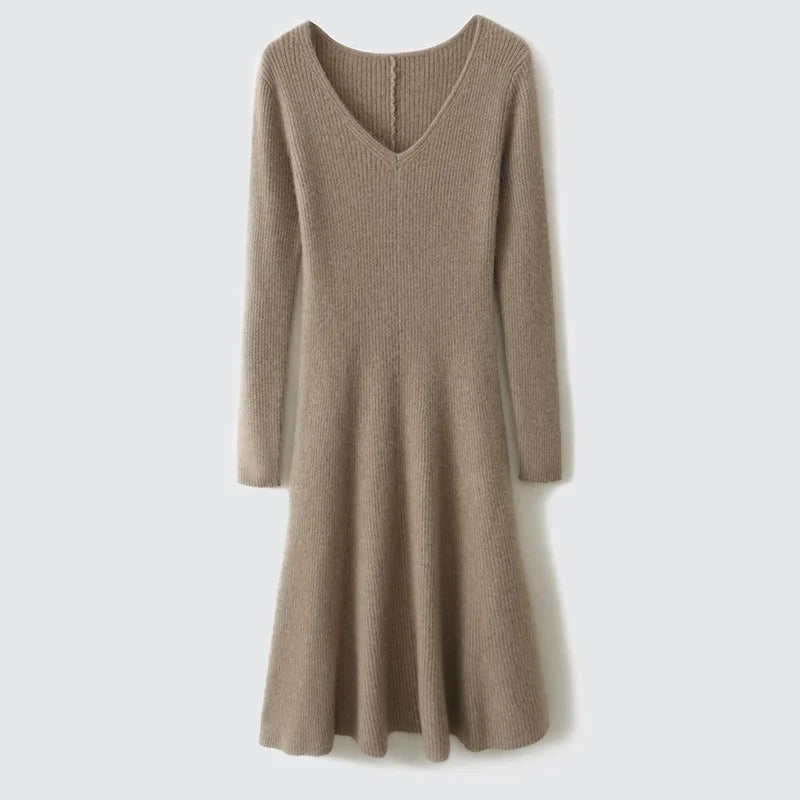 Adelaide - Elegant Knit Pullover Dress for Women