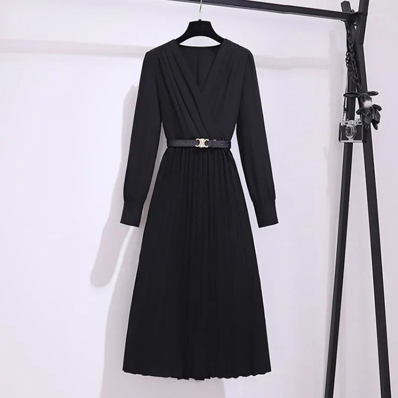 Viviana - Elegant Lightweight Long Sleeve Dress for Women