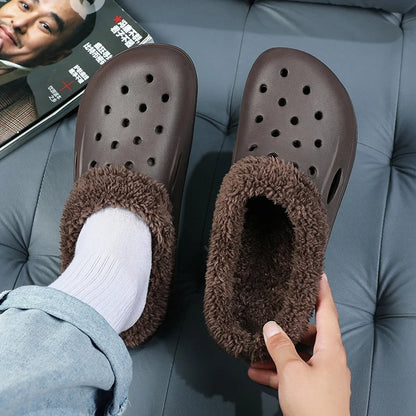 Alistair - Cozy Winter Plush Slippers for Men