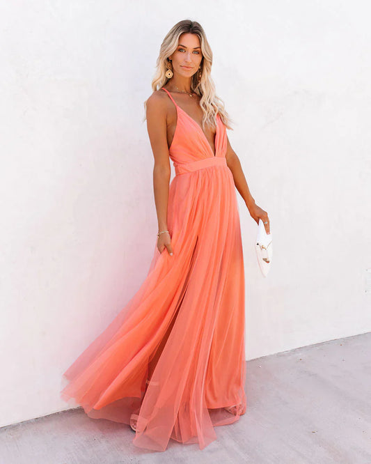 Melisande - Petal Dust Maxi Dress